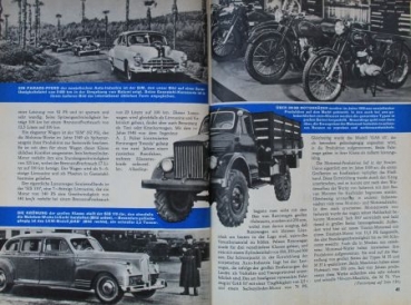 "Hobby - Das Magazin der Technik" 1954 Moskvitch Technical-Magazine (6580)